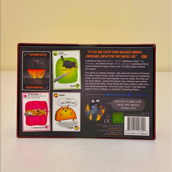 Exploding Kittens Card Game - Picture 2 of 2